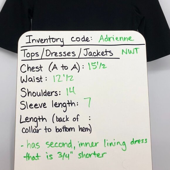 NWT Guess Half Sleeve Arjean Ruched Little Black Dress SP - Picture 14 of 14